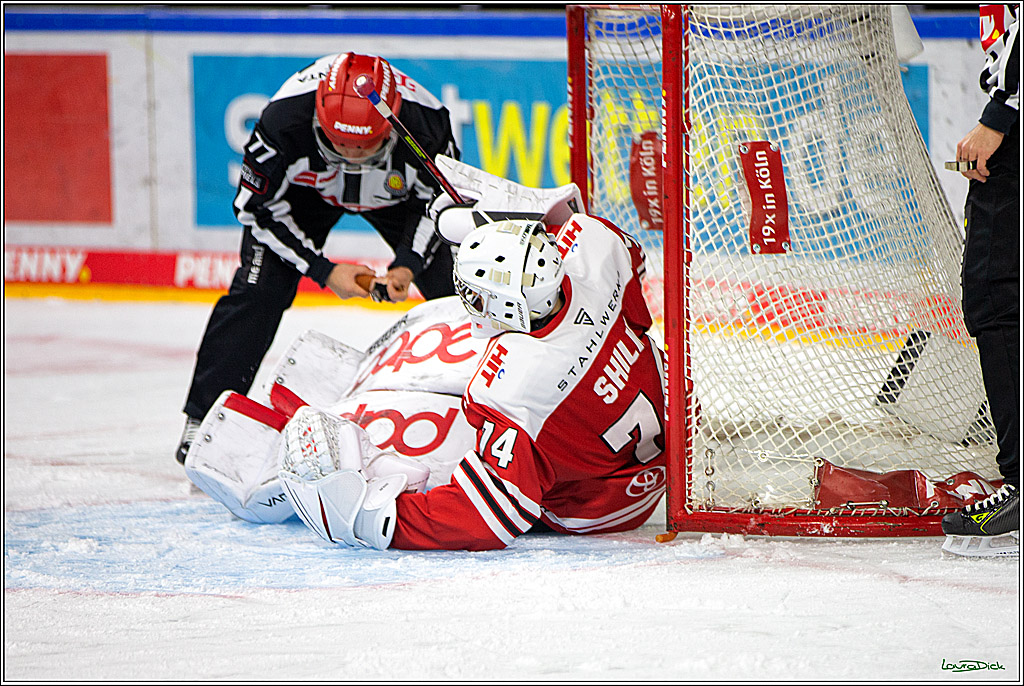 PENNY DEL; Koelner Haie- Loewen Frankfurt; Koeln, 18.12.2022